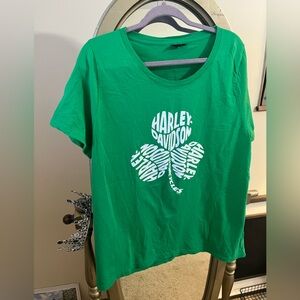 Harley-Davidson Vibrant Green Graphic Tee